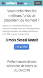 Mobile Screenshot of lesmeilleursfonds.com